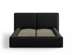 Łóżko Jodie II Black Structured Fabric    200x200