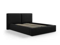 Łóżko Jodie II Black Structured Fabric    160x200