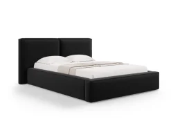 Łóżko Jodie II Black Velvet 180x200