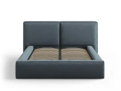 Łóżko Jodie II Blue Structured Fabric 140x200