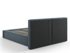 Łóżko Jodie II Blue Structured Fabric 180x200