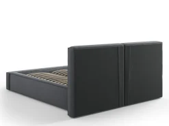 Łóżko Jodie II Dark Grey Structured       Fabric 200x200