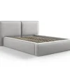Łóżko Jodie II Light Grey Structured Fabric 160x200