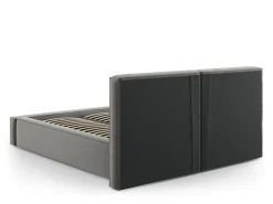 Łóżko Jodie II Light Grey Velvet 140x200