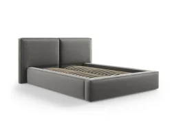 Łóżko Jodie II Light Grey Velvet 180x200