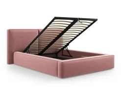 Łóżko Jodie II Pink Velvet 160x200