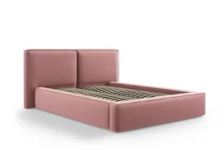 Łóżko Jodie II Pink Velvet 140x200