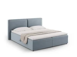Łóżko Jodie Light Blue Velvet 160x200