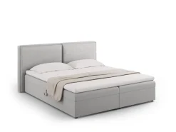 Łóżko Jodie Light Grey Structured Fabric  160x200
