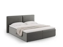 Łóżko Jodie Light Grey Velvet 160x200