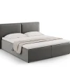Łóżko Jodie Light Grey Velvet 180x200