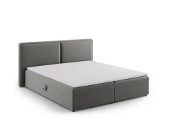 Łóżko Jodie Light Grey Velvet 140x200