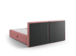 Łóżko Jodie Pink Structured Fabric  140x200