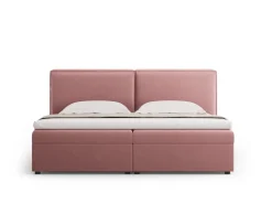 Łóżko Jodie Pink Velvet 180x200