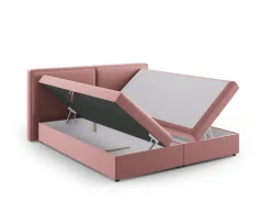 Łóżko Jodie Pink Velvet 180x200