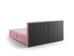 Łóżko Jodie Pink Velvet 180x200