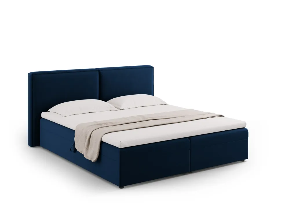 Łóżko Jodie Royal Blue Velvet 180x200