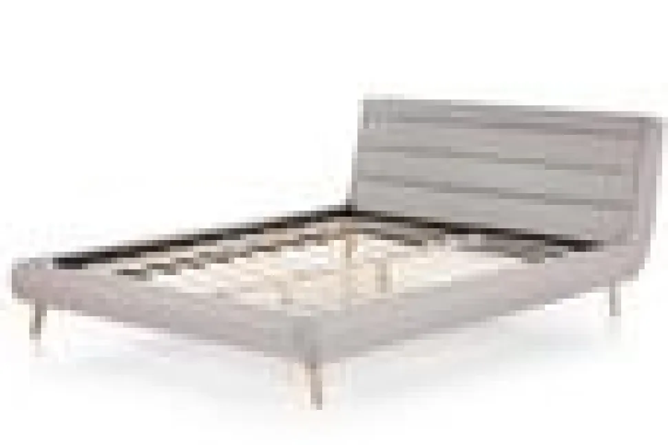 Łóżko Landi 140cm jasny popiel