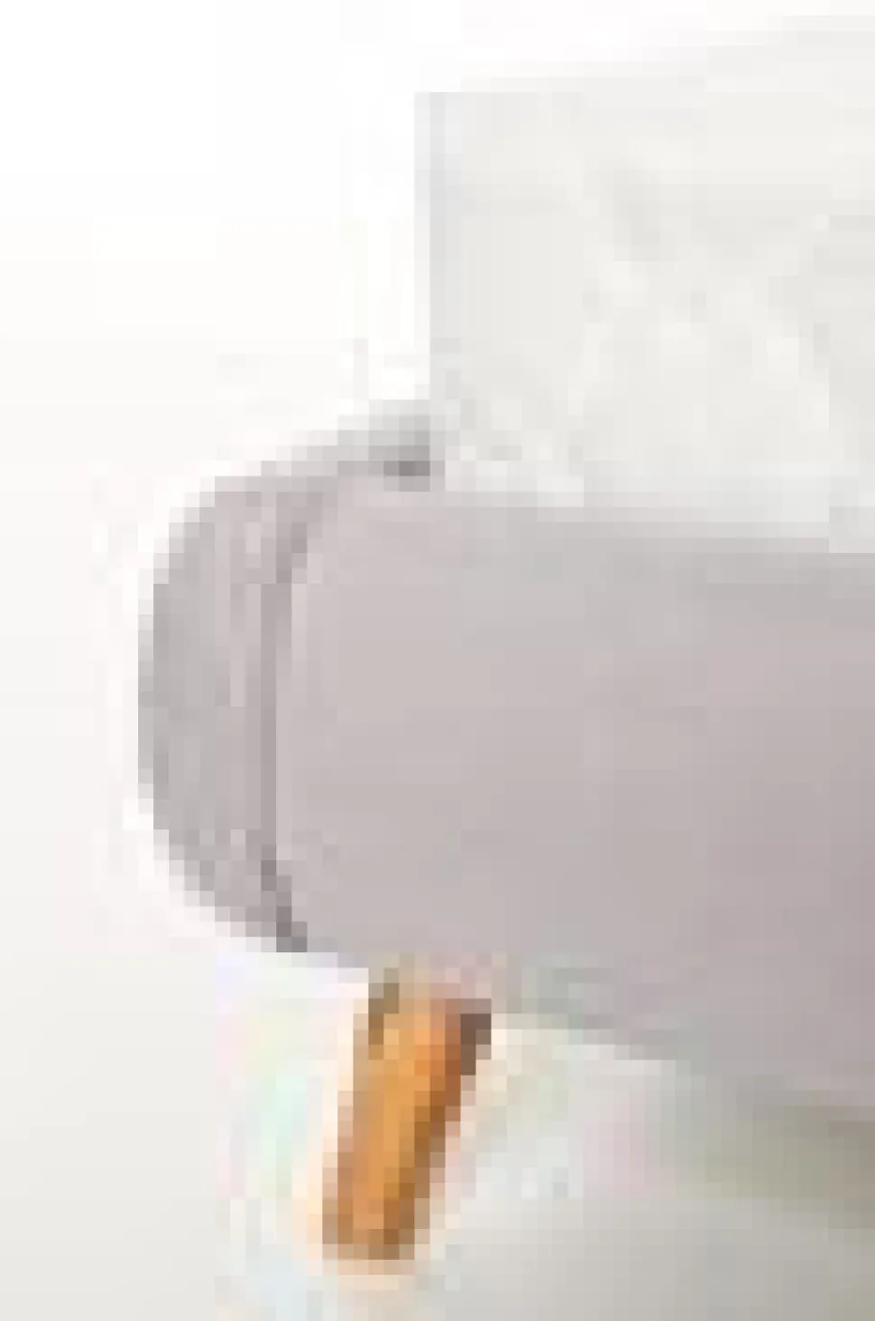 Łóżko Landi 140cm jasny popiel