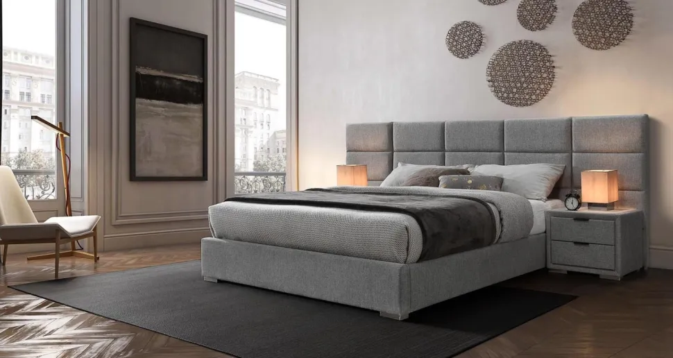 Łóżko Levan 160 popielaty