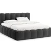 Łóżko Lupine Anthracite Structured  Fabric 180x200