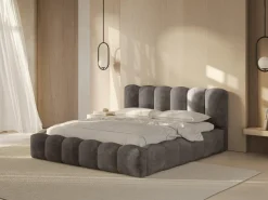 Łóżko Lupine Cappuccino Chenille 180x200