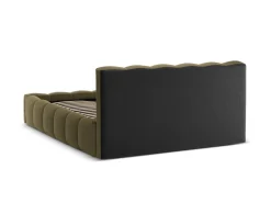 Łóżko Lupine Green Structured Fabric  180x200