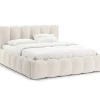Łóżko Lupine Light Beige Structured  Fabric 200x200