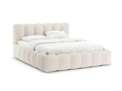 Łóżko Lupine Light Beige Structured  Fabric 200x200