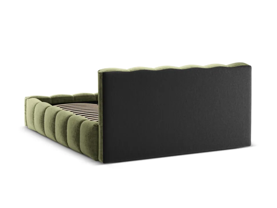 Łóżko Lupine Light Green Chenille 160x200