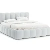 Łóżko Lupine Light Grey Structured  Fabric 200x200