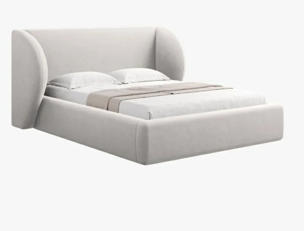 Łóżko Miley Beige Boucle 180x200