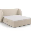 Łóżko Miley Beige Chenille 160x200