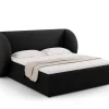 Łóżko Miley Black Chenille 160x200