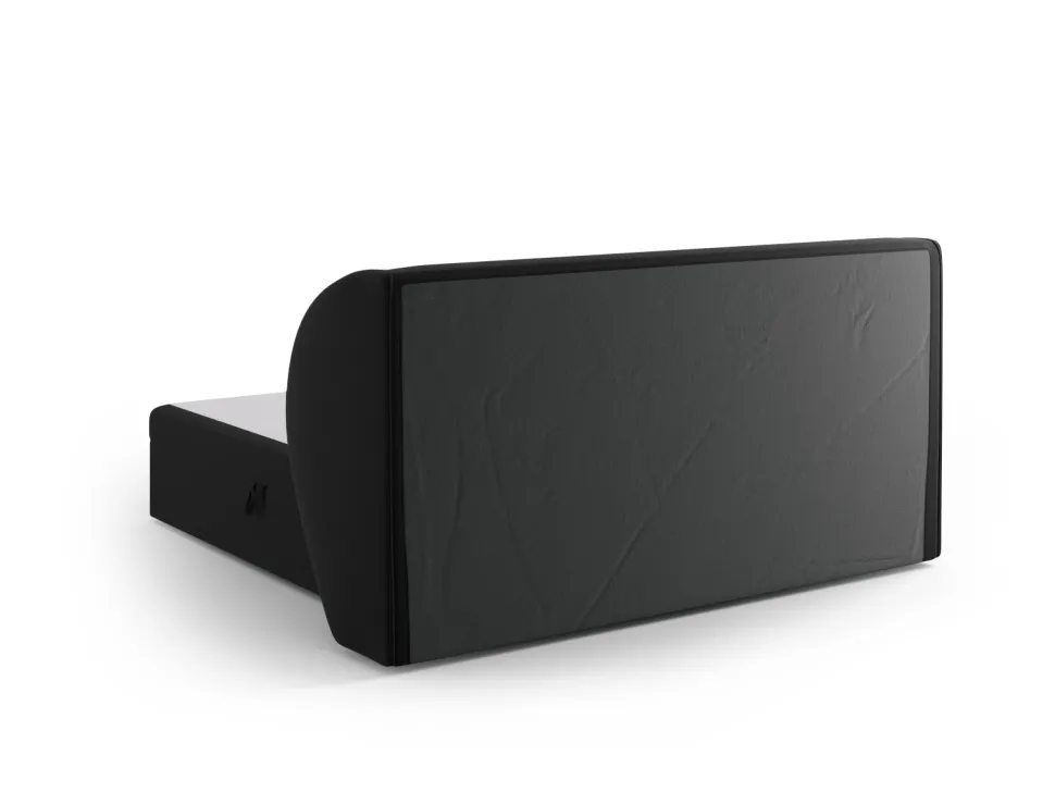 Łóżko Miley Black Velvet 140x200