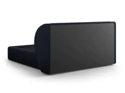 Łóżko Miley Dark Blue Velvet 140x200