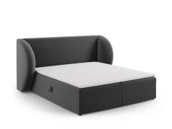 Łóżko Miley Grey Velvet 160x200