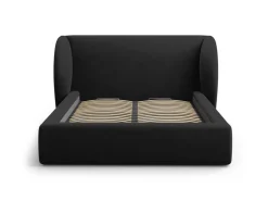 Łóżko Miley II Black Velvet 140x200