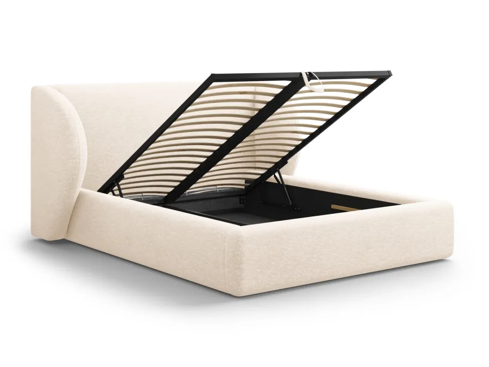 Łóżko Miley II Light Beige Chenille 200x200