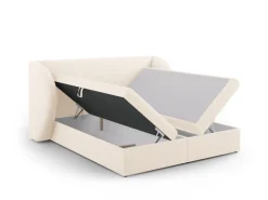 Łóżko Miley Light Beige Chenille 160x200