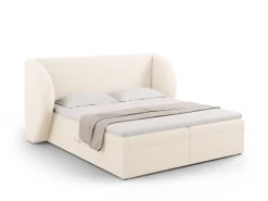 Łóżko Miley Light Beige Velvet 160x200