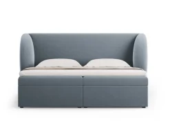 Łóżko Miley Light Blue Velvet 140x200