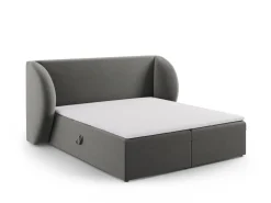 Łóżko Miley Light Grey Velvet 140x200