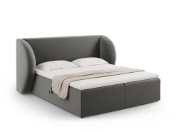 Łóżko Miley Light Grey Velvet 160x200