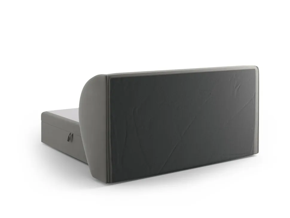 Łóżko Miley Light Grey Velvet 160x200