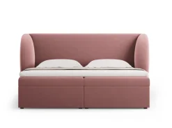 Łóżko Miley Pink Velvet 140x200
