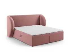 Łóżko Miley Pink Velvet 180x200