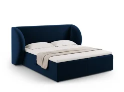 Łóżko Miley Royal Blue Velvet 140x200