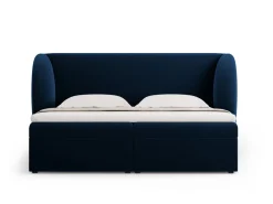 Łóżko Miley Royal Blue Velvet 140x200
