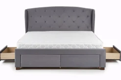 Łóżko Saba z szufladami popiel